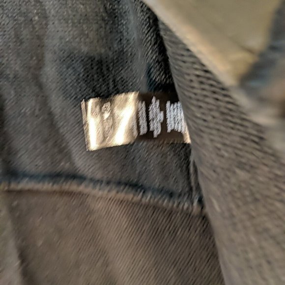 Blank NYC Hooded Cardigan Faux Leather Wool Black Knit Sweater Long Women XS - Picture 6 of 10